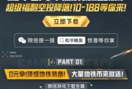和平精英新人