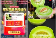 淘宝买菜 好价 ,【13.52亓5斤】 ,正宗海南冰淇淋玉菇甜瓜/ CZ9923 ,http://t