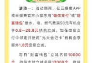 0点更新 云缴费有立剪 如图看看 ,注意有需哈 50-0.8~28.8 ,28号结束 ​​​