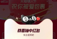 淘宝搜：天猫祝你被爱包裹 ,有0.52亓鸿包 ​​​